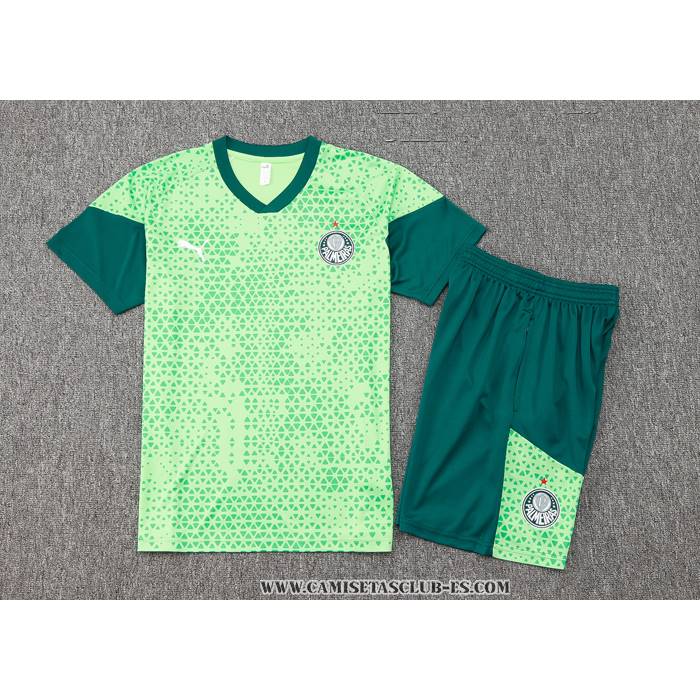 Chandal del Palmeiras 24-25 Manga Corta Verde - Pantalon Corto